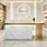 beauty spa front desk marble reception table gold metal reception desk